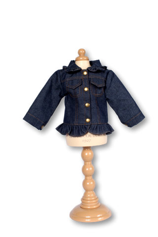 Denim Jacket Made to Fit Popular 18 Inch Dolls