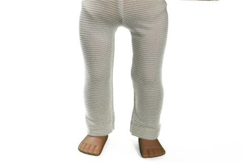 Sparkly Gold Stripe Leggings