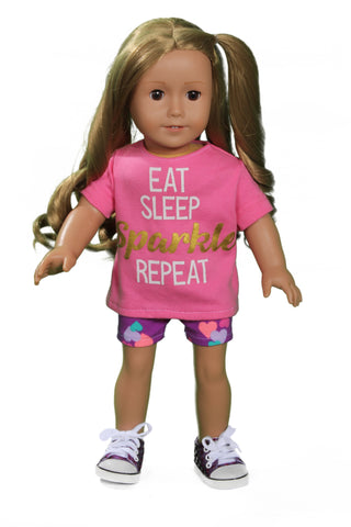 Eat, Sleep, Sparkle, Repeat Two-Piece Set