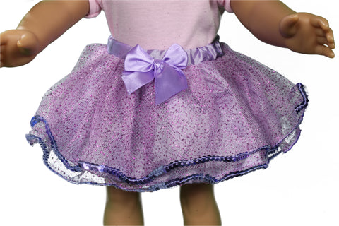 Sparkly Purple Tutu Skirt