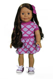 Pretty Purple Play Dress with Matching Bow